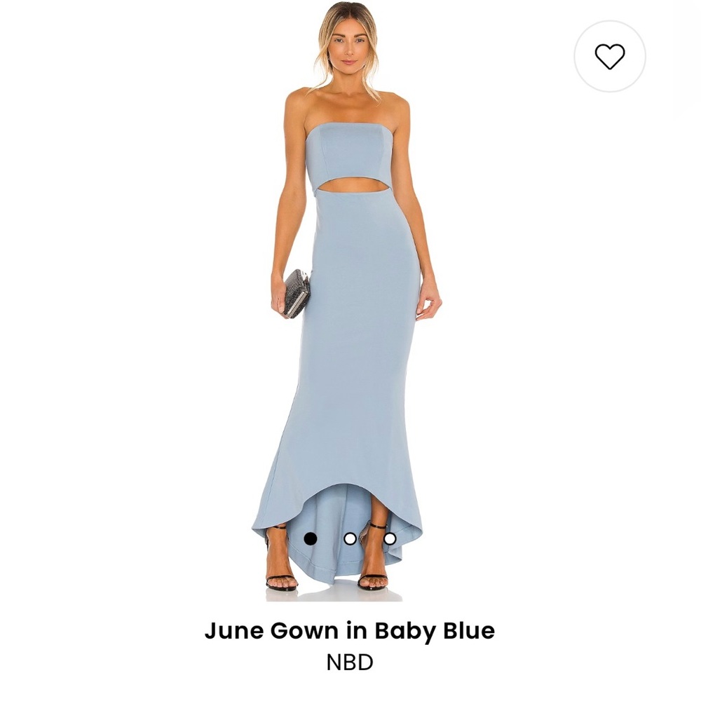 June Gown in Baby Blue Medium
NBD
